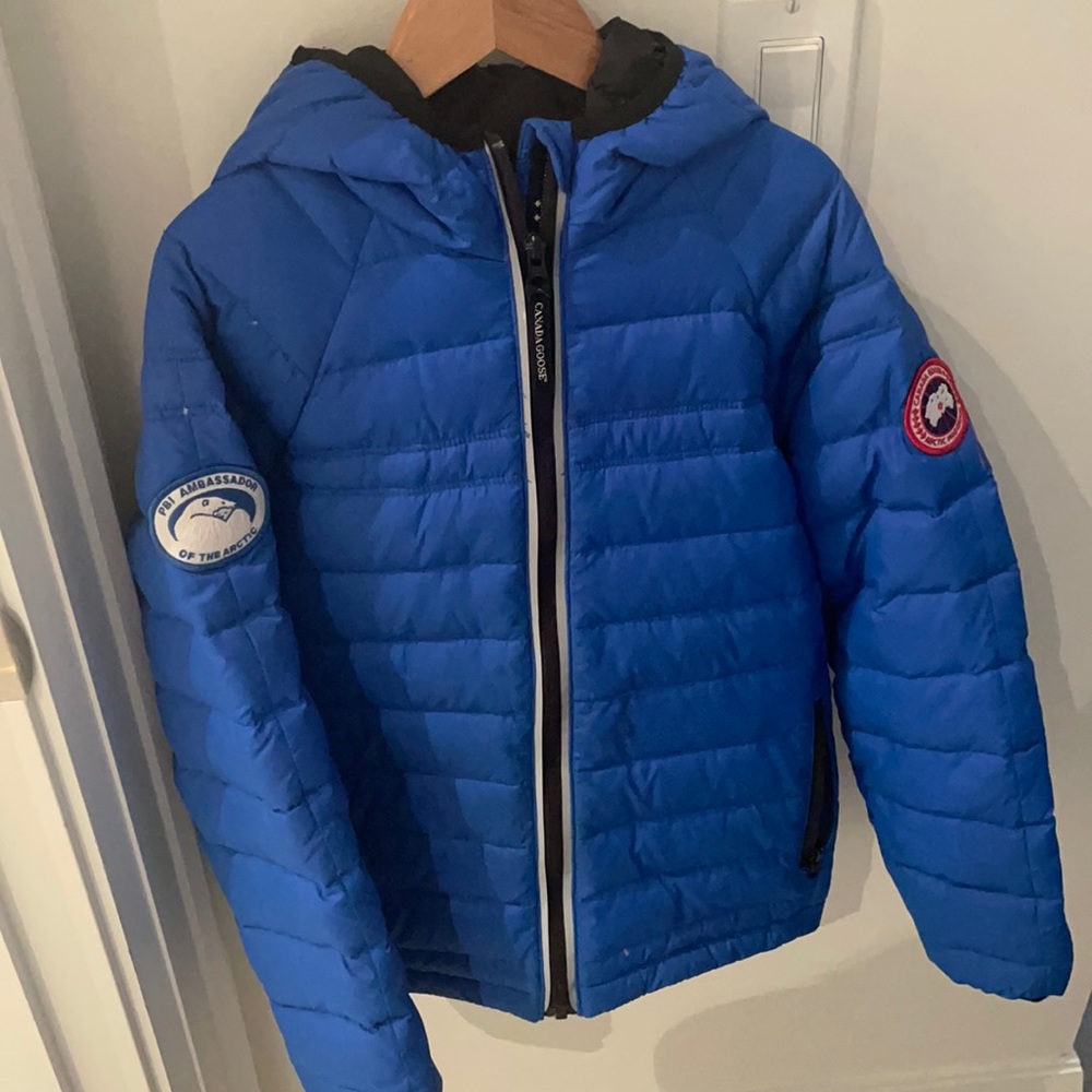 Boys royal blue Canada Goose light jacket